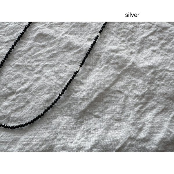 画像11: hu.hu.huu...  Karen silver combo necklace [受注生産]  (11)