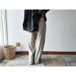 画像11: Luminaes heavy-linen frax dyed サスペンダー対応PT （unisex） (11)