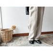 画像14: Luminaes heavy-linen frax dyed サスペンダー対応PT （unisex） (14)