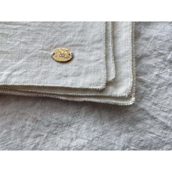 画像4: Vlas Blomme KL Heritage 60 VBリネンハンカチ (4)