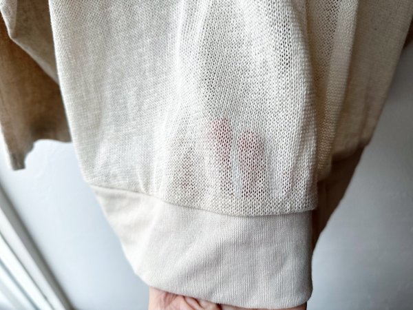 画像7: prit ギマメッシュ 切替トッパーショートカーディガン【クリックポスト（185円）発送可能】 (7)