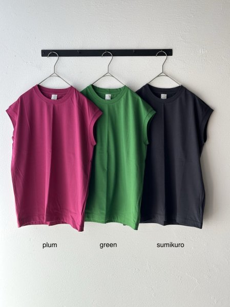 画像4: nouvelles du paradis トロワ天竺 フレンチTシャツ (4)