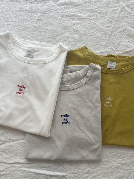 画像8: *sale50%off* nouvelles du paradis トロワ天竺 フレンチロゴTシャツ【クリックポスト(185円)発送可能】 (8)