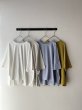 画像1: nouvelles du paradis トロワ天竺 ワイドTシャツ (1)