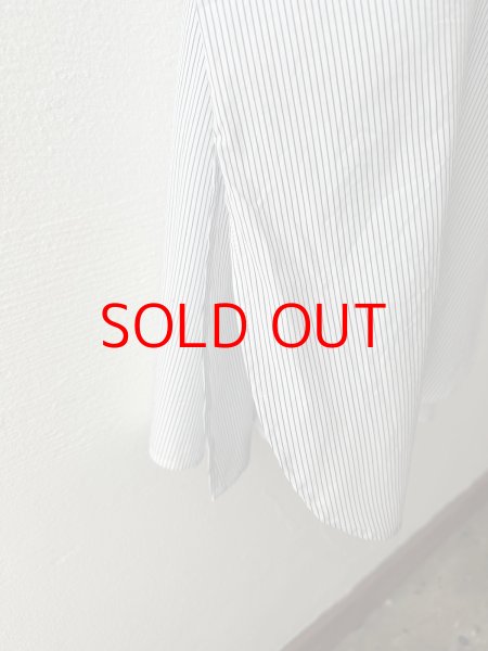 画像8: *sale50%off* nouvelles du paradis ストライプクロス シャツワンピース【クリックポスト（185円）発送可能】 (8)