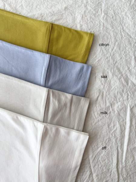 画像9: nouvelles du paradis トロワ天竺 ワイドTシャツ (9)