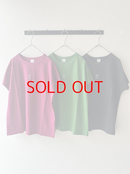 画像16: *sale40%off* nouvelles du paradis トロワ天竺 フレンチロゴTシャツ【クリックポスト（185円）発送可能】 (16)