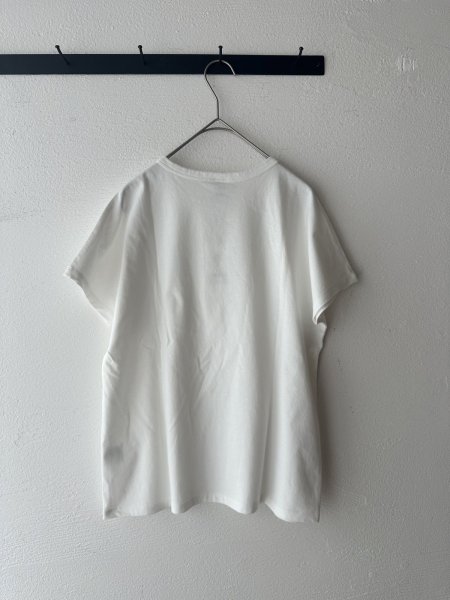 画像12: *sale50%off* nouvelles du paradis トロワ天竺 フレンチロゴTシャツ【クリックポスト(185円)発送可能】 (12)