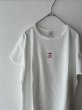画像7: nouvelles du paradis トロワ天竺 フレンチロゴTシャツ (7)