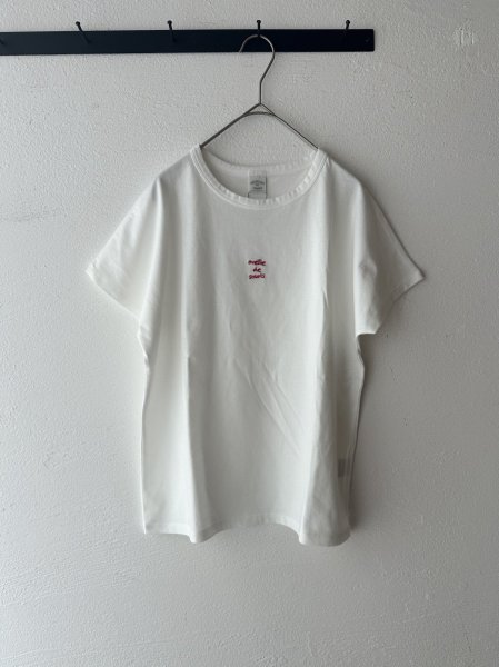 画像9: *sale50%off* nouvelles du paradis トロワ天竺 フレンチロゴTシャツ【クリックポスト(185円)発送可能】 (9)