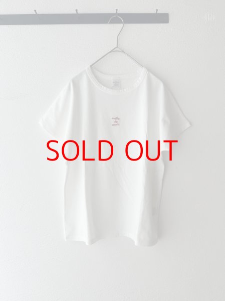 画像9: *sale40%off* nouvelles du paradis トロワ天竺 フレンチロゴTシャツ【クリックポスト（185円）発送可能】 (9)