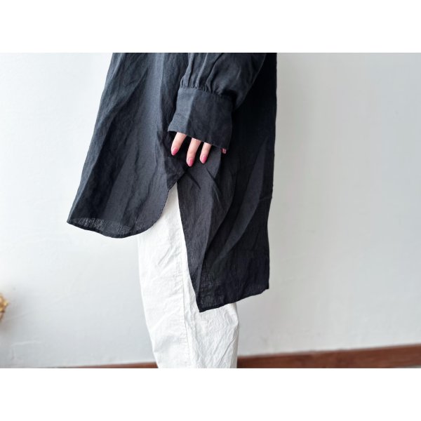 画像5: Veritecoeur リネンドレスシャツ (5)