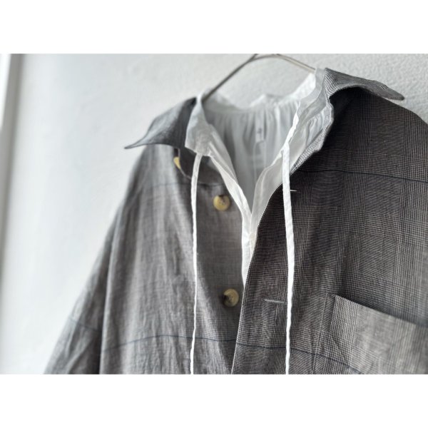 画像2: Veritecoeur グレンチェックオールインワン (2)