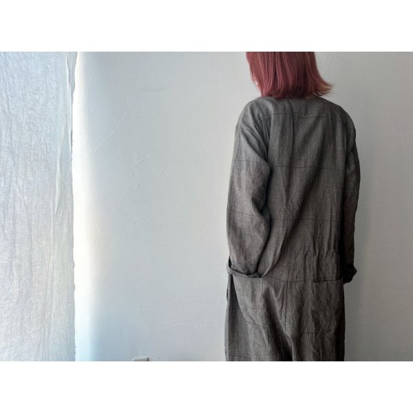 画像9: Veritecoeur グレンチェックオールインワン (9)