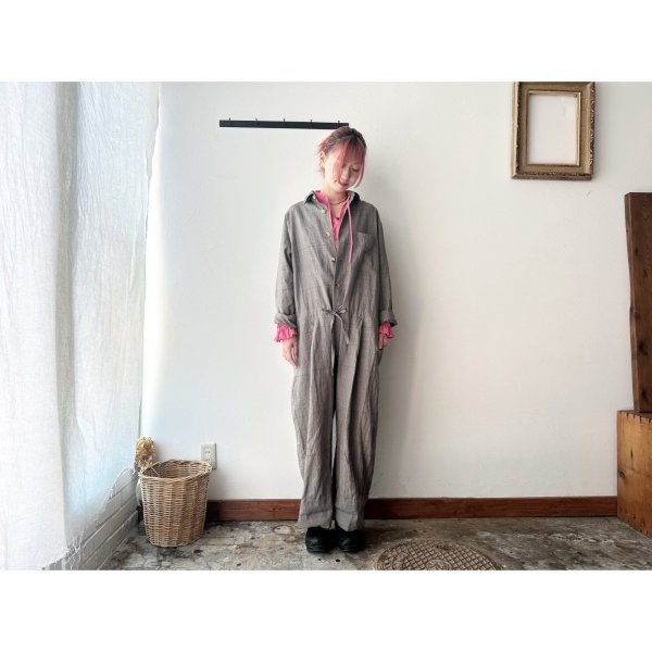 画像13: Veritecoeur グレンチェックオールインワン (13)