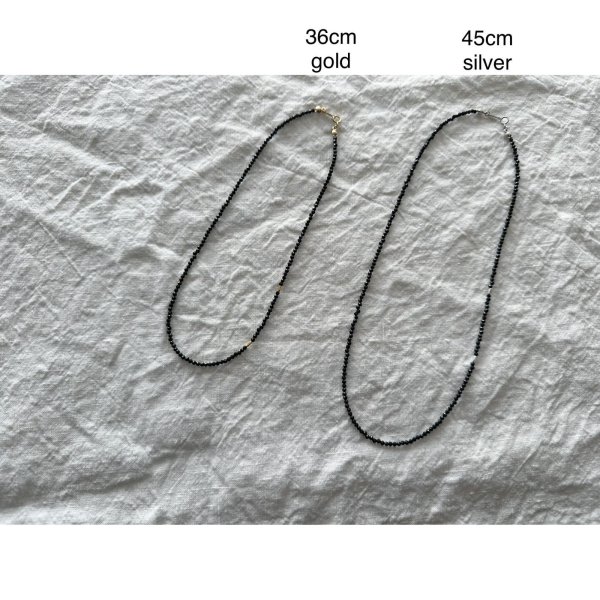 画像9: hu.hu.huu...  Karen silver combo necklace [受注生産]  (9)