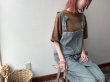 画像2: Veritecoeur デニムサロペット (2)