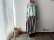 画像6: grin 綿麻ダンプテールレースシャツ (6)