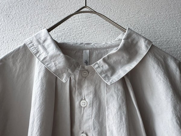 画像13: grin 綿麻ダンプテールレースシャツ【クリックポスト(185円)発送可能】 (13)