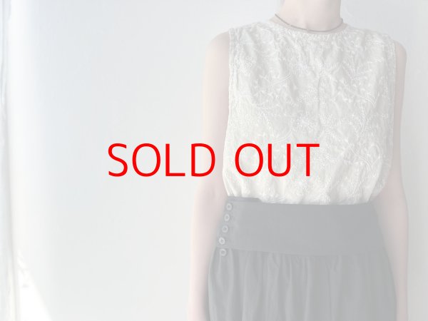 画像2: 【n.VB】KL High Count SASH BELT SKIRT (2)