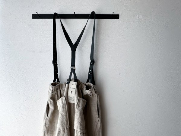 画像5: Vlas Blomme 本革サスペンダー (5)