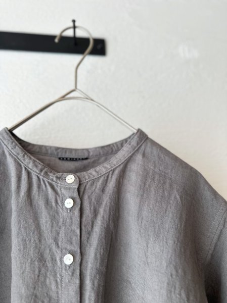 画像14: Luminaes 1/60手染めリネン ちょうどいいシャツ (14)