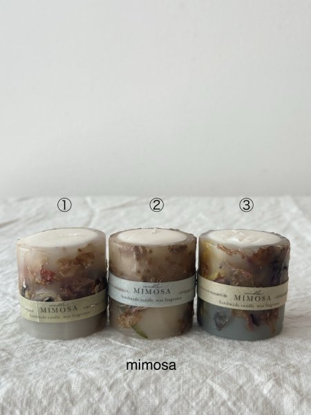 画像6: mimosa ボタニカルアロマキャンドル mini (6)