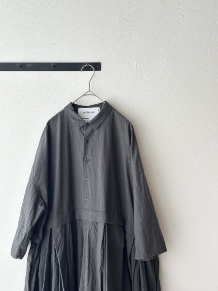 画像9: Veritecoeur ボックスタック切替ワンピース (9)