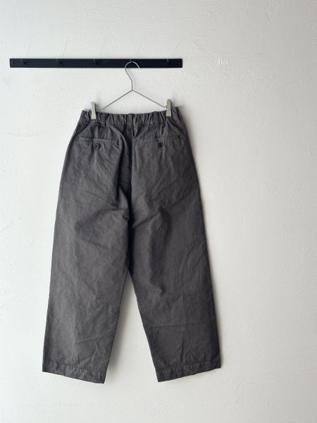 画像14: Veritecoeur ストレートタックパンツ(unisex) (14)