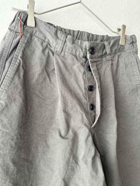 画像12: Veritecoeur ストレートタックパンツ(unisex) (12)