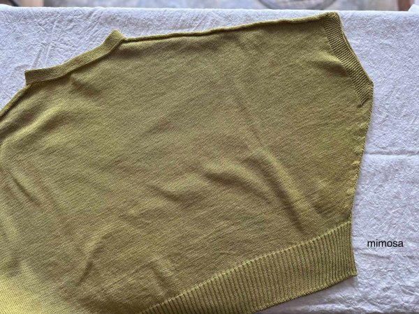 画像6: grin ストローヤーン ドルマンプルオーバー【クリックポスト(185円)発送可能】 (6)