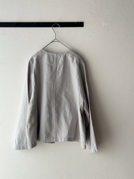 画像9: grin 綿麻バックサテン ドルマンジャケット【クリックポスト(185円)発送可能】 (9)