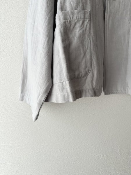 画像7: grin 綿麻バックサテン ドルマンジャケット【クリックポスト(185円)発送可能】 (7)