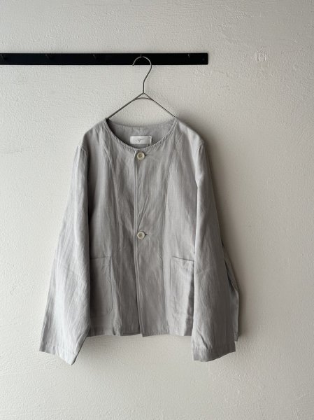画像4: grin 綿麻バックサテン ドルマンジャケット【クリックポスト(185円)発送可能】 (4)