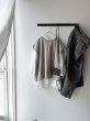 画像1: prit 30/1DEPEND インレイ バックスリットベスト (1)