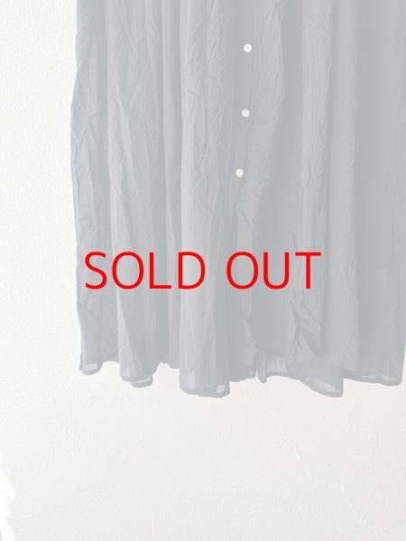 画像12: Veritecoeur スリーブレスギャザーブラウス  ( long ) (12)