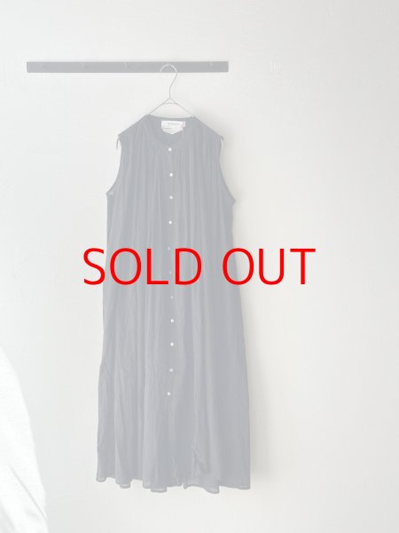 画像10: Veritecoeur スリーブレスギャザーブラウス  ( long ) (10)