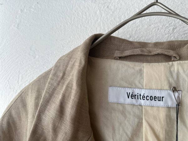 画像10: Veritecoeur リネンテーラードジャケット (10)