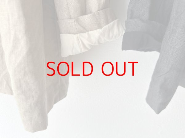 画像11: Veritecoeur リネンテーラードジャケット (11)