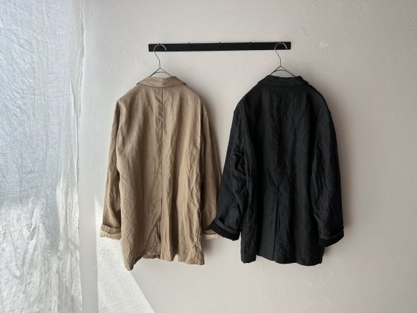 画像9: Veritecoeur リネンテーラードジャケット (9)
