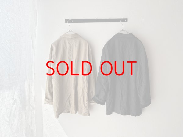 画像9: Veritecoeur リネンテーラードジャケット (9)