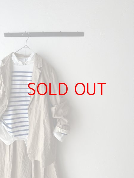 画像6: Veritecoeur リネンテーラードジャケット (6)