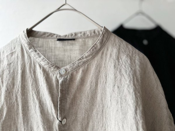 画像11: Luminaes 1/60手染めリネン ロングシャツ 【unisex】 (11)