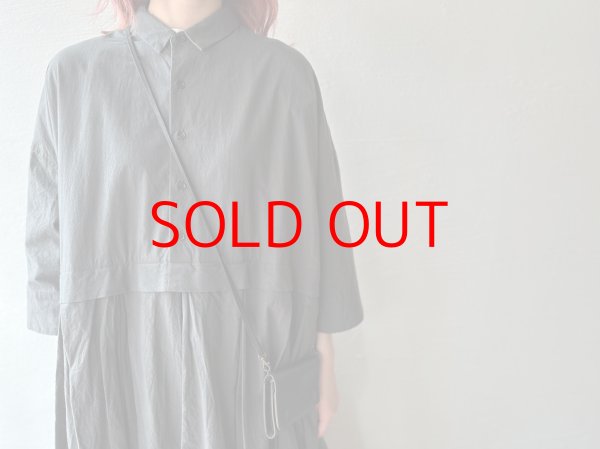 画像4: *sale40%off* Veritecoeur ボックスタック切替ワンピース (4)