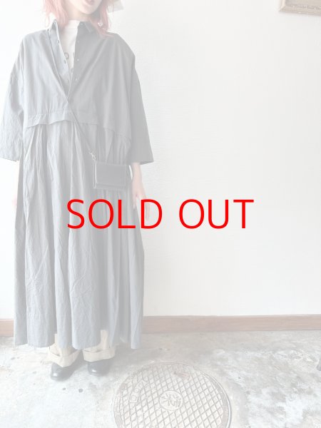 画像5: *sale40%off* Veritecoeur ボックスタック切替ワンピース (5)
