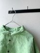 画像2: prit 66/1リネン レギュラーカラールーズシャツ (2)