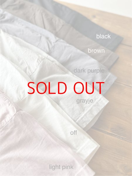 画像16: prit 30/1ハイゲージ天竺 × 80/1 タイプライター 切替5分袖Tシャツ (16)