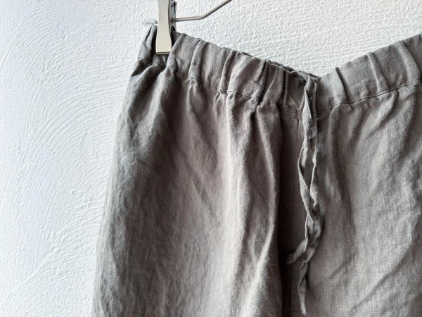 画像5: prit 40/1 フレンチリネンキャンバス パジャマパンツ (5)