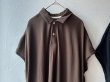 画像2: NATURAL LAUNDRY ドライカノコ ポロドルマンワンピース (2)