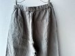 画像5: prit 40/1 フレンチリネンキャンバス パジャマパンツ (5)